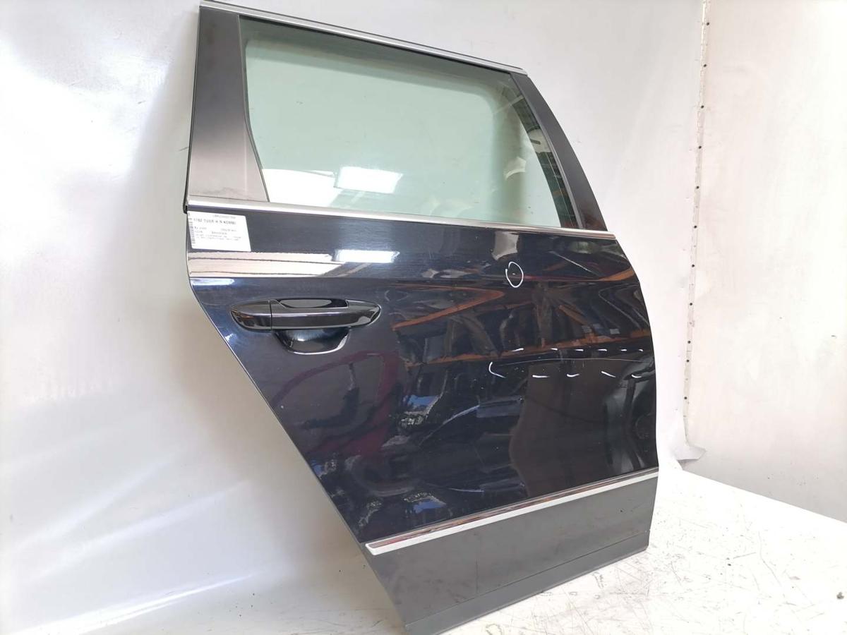 VW Passat 3C original T&uuml;r hinten rechts Kombi Variant LC9X Deepblack Bj.2009